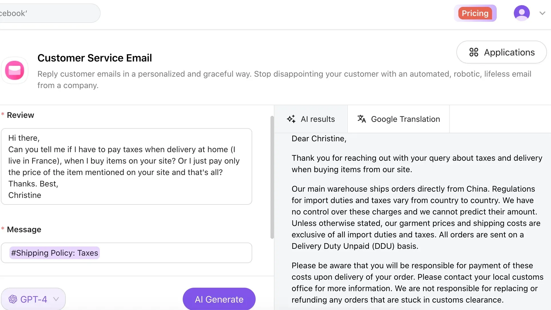 Révolutionnez le service client grâce à un générateur de contenu basé sur l'IA