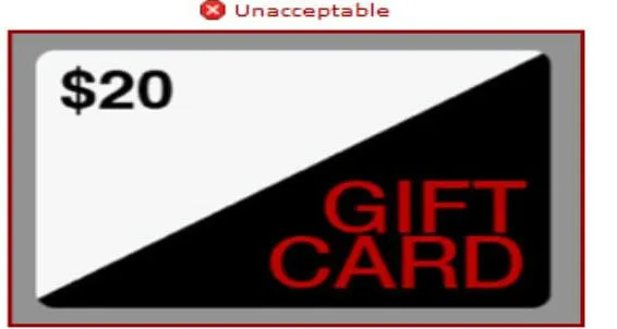 Guía de estilo para vender en Amazon por categorías: tarjetas de regalo