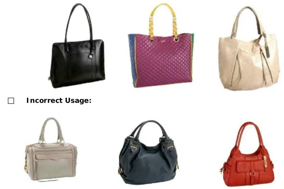 Guide de style de la catégorie Vendre sur Amazon : accessoires pour sacs à main et chaussures
